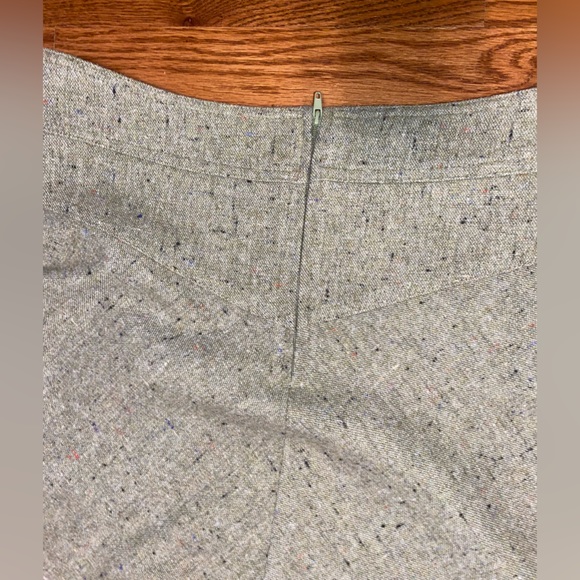 Necessary Objects Olive Green Wool Skirt - Picture 2 of 5